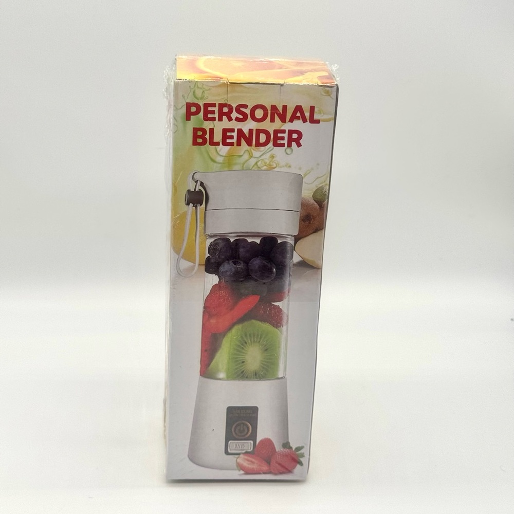 Portable White Personal Blender
